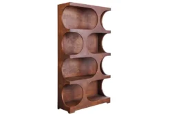 Abstraktes Regal ART AMBIENTE 180cm kupfer Beton Edelrost-Look Standregal