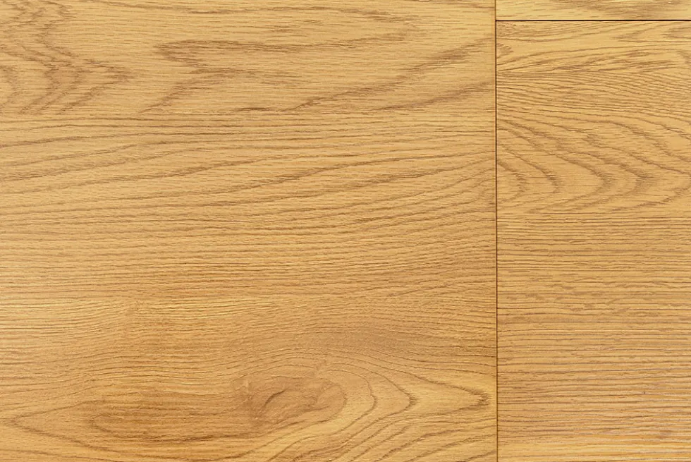 Ausziehbarer Esstisch APARTMENT 120-160cm natur Wildeiche schwarzes Metallgestell