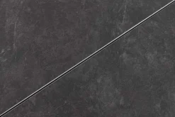 Ausziehbarer Esstisch ETERNITY 160-200cm graphit grau Keramik schwarz Metall