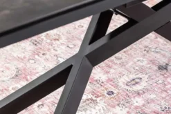 Ausziehbarer Esstisch EUPHORIA 180-220-260cm anthrazit Lava Keramik made in Italy