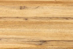 Ausziehbarer Esstisch WILD 160-200cm braun Wildeichen-Design schwarz Baumkante