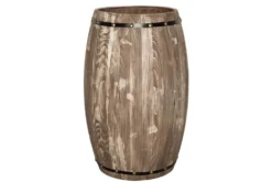Authentisches Weinregal BODEGA 80cm natur Pinie Weinfass Shabby Chic