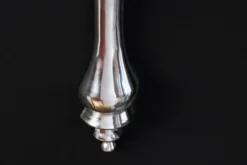 Barocke Wandkonsole SCALA 60cm silber Aluminium Wandregal