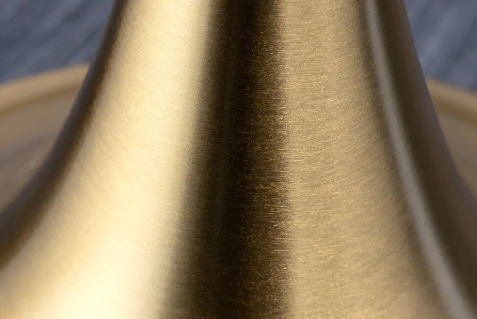 Barock Stehlampe LUCIE 160cm schwarz gold gebürstet Stehleuchte