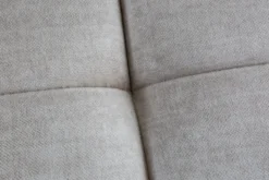 Big Sofa ELEGANCIA 285cm champagner beige Vogue Velours Samt inkl. Kissen Federkern