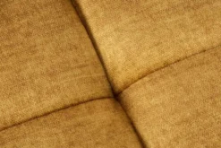 Big Sofa ELEGANCIA 285cm senfgelb Vogue Velours Samt XXL Couch inkl. Kissen Federkern