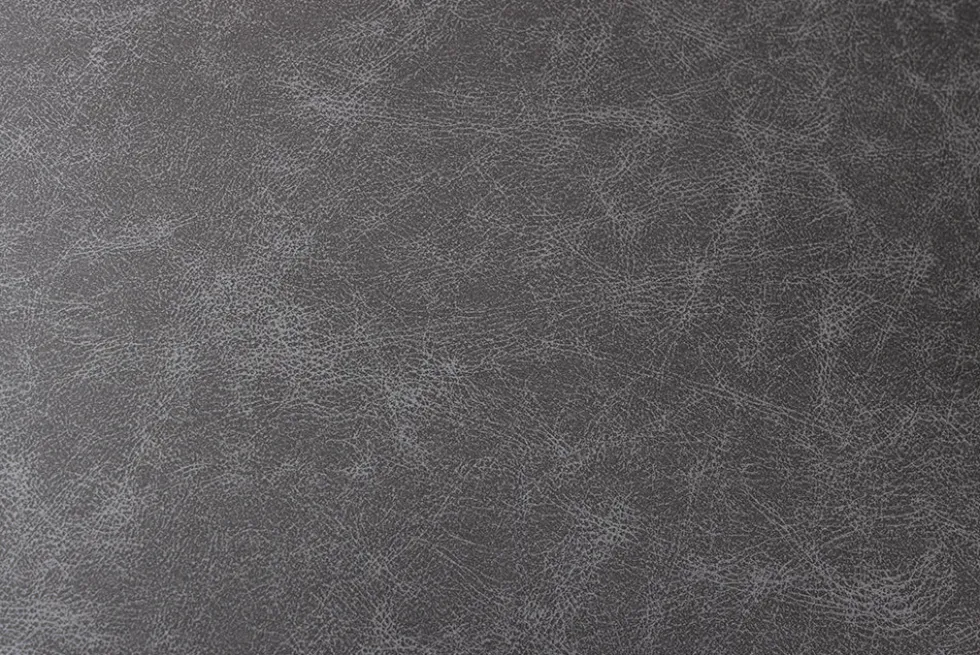 Chesterfield Stuhl CASTLE schwarz Kunstleder Gummiholz Ziernieten