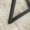 Design Couchtisch MARVELOUS 70cm schwarz gold sand AURORA ORO Keramik Metall