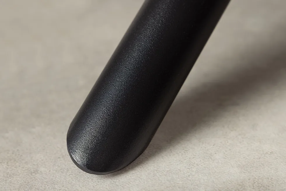 Design Couchtisch OSAKA 110cm weiß schwarz Pandora Keramik mit Sterngestell