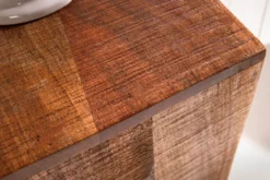 Design Deko Säule 3er Set MAKASSAR 80cm Mangoholz Handarbeit