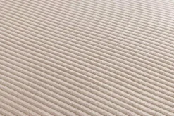 Design Ecksofa ATMOSPHERE XL 245cm champagner beige Cord Federkern inkl. Kissen