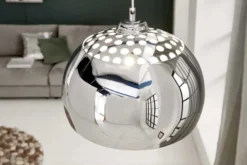 Designer Hängelampe CHROME BALL 32cm chrom Pendelleuchte Modern Design