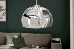 Designer Hängelampe CHROME BALL 32cm chrom Pendelleuchte Modern Design