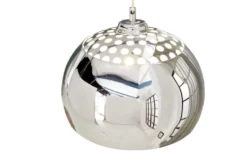 Designer Hängelampe CHROME BALL 32cm chrom Pendelleuchte Modern Design