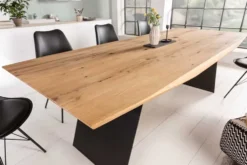 Design Esstisch GRAND OAK 240cm natur Wildeiche Massivholz