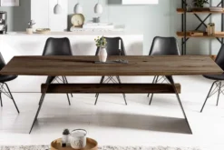 Design Esstisch GRAND OAK 240cm smoke Eiche Massivholz