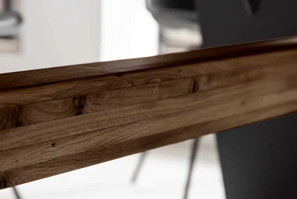 Design Esstisch GRAND OAK 240cm smoke Eiche Massivholz