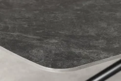 Design Esstisch OSAKA 200cm anthrazit Keramik schwarz Sterngestell Metall