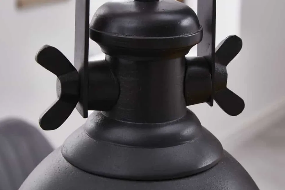 Design Hängelampe INDUSTRIAL 45cm schwarz bronze Industrial Stil