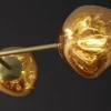 Design Hängelampe LIQUID DIAMOND 100cm gold Glas Stahl fünf Schirme Kugelleuchte