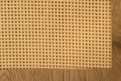 Design Nachttisch VIENNA 60cm natur Rattan Geflecht Beistelltisch mit Stauraum