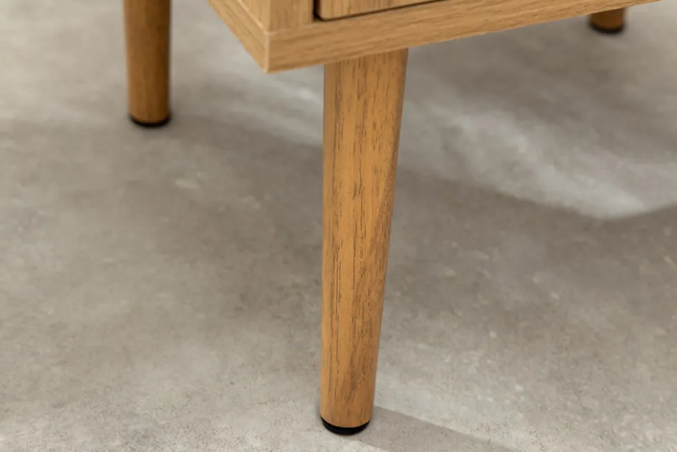 Design Sideboard VIENNA 120cm natur Wiener Geflecht Kommode