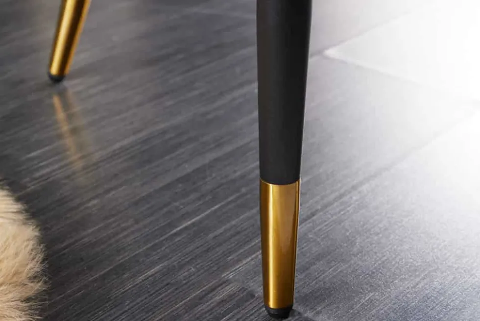 Design Sitzbank PARIS 160cm senfgelb Samt Retro Rückenlehne