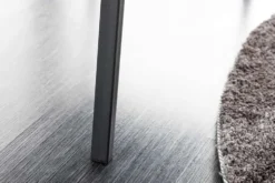 Design Sitzbank PETIT BEAUTÉ 80cm grün Cord schwarzes Gestell