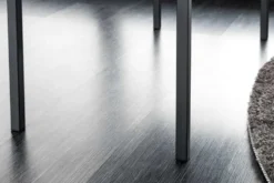 Design Sitzbank PETIT BEAUTÉ 80cm senfgelb Cord schwarzes Gestell