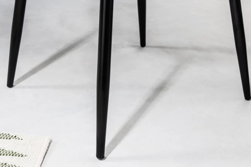 Design Stuhl AIRE grau Kunststoff Stahlgestell Indoor Outdoor inkl. Kissen