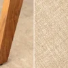 Design Stuhl MAMMUT beige natur massives Akazienholz honey finish