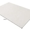 Design Teppich WOOL 240x160cm silbergrau aus Wolle