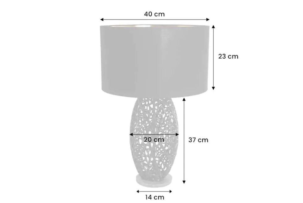 Design Tischlampe ABSTRACT LEAF schwarz Metall Marmorfuß handmade