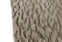 3D Hochflor Teppich DUNE 230x160cm taupe Hoch-Tief-Effekt