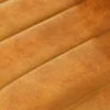 Drehbarer Barhocker PORTLAND senfgelb Samt Barstuhl mit Lehne höhenverstellbar