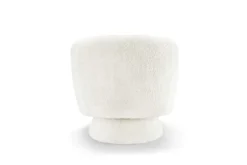 Drehbarer Design Sessel BOSSA NOVA beige Bouclé
