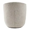 Drehbarer Design Sessel GATSBY taupe Bouclé Tweed Soft 360°