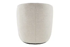 Drehbarer Design Sessel GATSBY beige Bouclé Tweed Soft 360°
