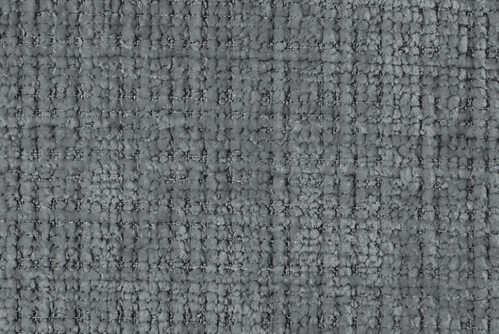 Drehbarer Stuhl BIG GEORGE grau Chenille Cremona natur Buchenholz mit Armlehnen