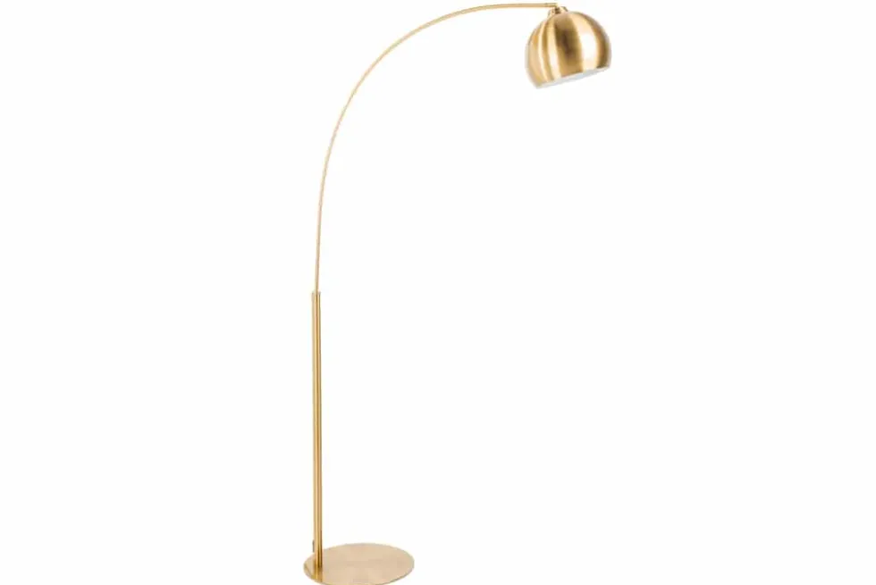 Elegante Bogenlampe LOUNGE DEAL 205cm gold Stehlampe