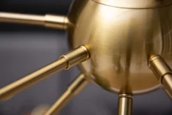 Elegante Hängelampe SPUTNIK 87cm gold mit 14 Leuchtarmen