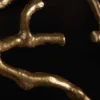 Eleganter Kerzenhalter ABSTRACT 60cm gold für 4 Kerzen