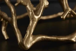 Eleganter Kerzenhalter ABSTRACT 60cm gold für 4 Kerzen