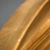 Eleganter Wandspiegel CIRCLE 100cm gold rund mit verziertem Rahmen