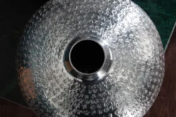 Elegantes Vasen 2er Set ORIENTAL 33cm silber in Handarbeit verziert