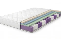 Ergonomische Boxspringmatratze CLOUD FLEX 180x200cm Tonnentaschenfederkern 7-Zonen