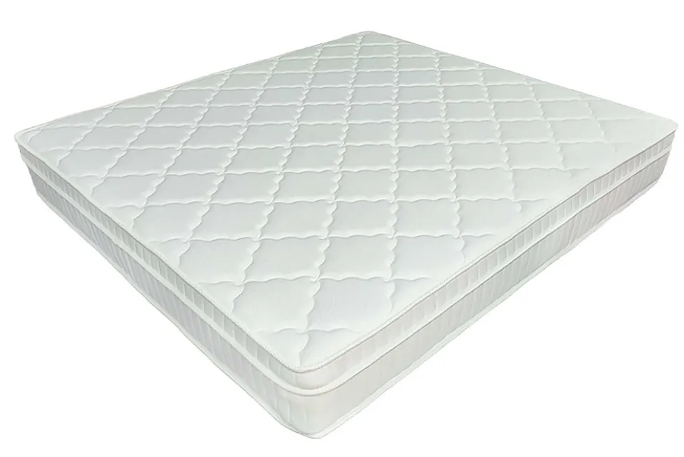 Ergonomische Matratze mit Topper CLOUD FLEX 160x200cm Tonnentaschenfederkern 7-Zonen