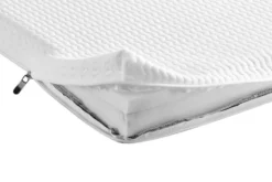 Ergonomische Matratze mit Topper CLOUD FLEX 160x200cm Tonnentaschenfederkern 7-Zonen