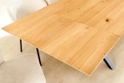 2er Set Ansteckplatten WILD OAK 50cm natur Wildeiche Verlängerung Schweizer Kante