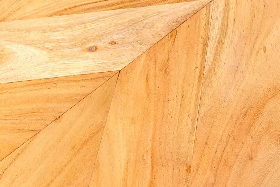 2er Set Couchtische ADLON 110cm natur weiß Akazienholz Marmor schwarz Metall